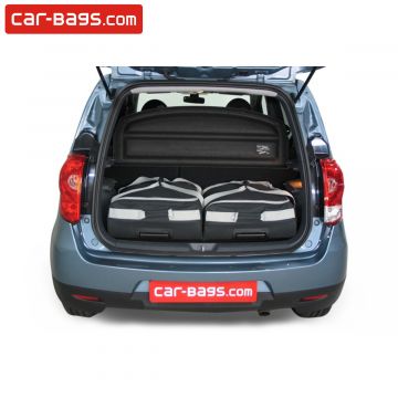 Travel bags tailor made for Mitsubishi Colt (Z30) facelift 2009-2013