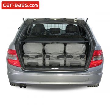 Travelbags tailor made for Mercedes-Benz C-Klasse Estate 2007-2014