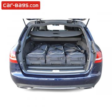 Travelbags tailor made for Mercedes-Benz C-Klasse Estate 2015-heden