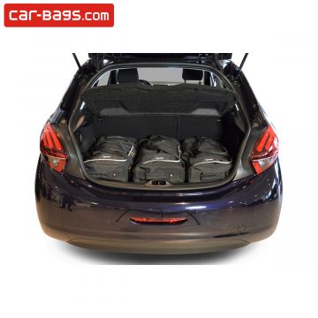 Travel bags tailor made for Peugeot 208 2012-current