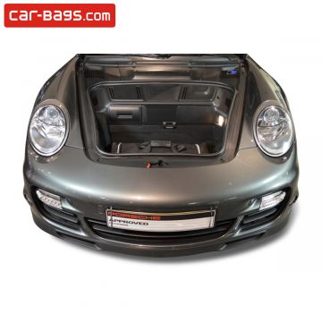 Set di borse da viaggio realizzato su misura per Porsche 911 (997) (2WD without CD changer or with CD-changer on top of bulkhead) 2004-2012