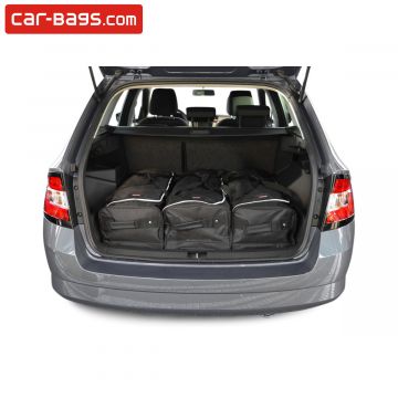 Set di borse da viaggio realizzato su misura per Skoda Fabia II combi (5J) 2007-2014