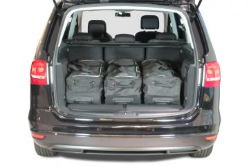 Resväska set specialtillverkat för Volkswagen Sharan II (7N) 2010-aktuellt