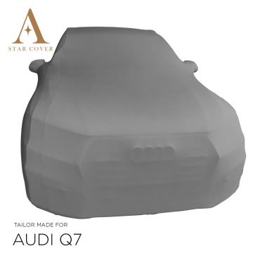 Indoor car cover Audi Q7 with mirror pockets