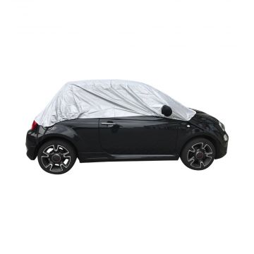 Abarth 500 (2010-current) half size car cover with mirror pockets