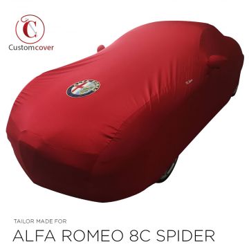 OEM Genuine indoor car cover Alfa Romeo 8C Spider with mirror pockets