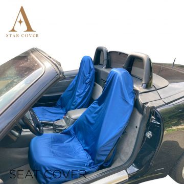 Car seat covers set of 2 in Le Mans Blue